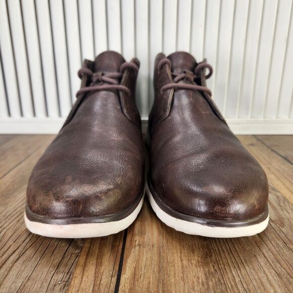UGG Freamon Chukka Boots Mens Size 11 Brown Leather Preppy Ankle Shoes 1013234 main image 5